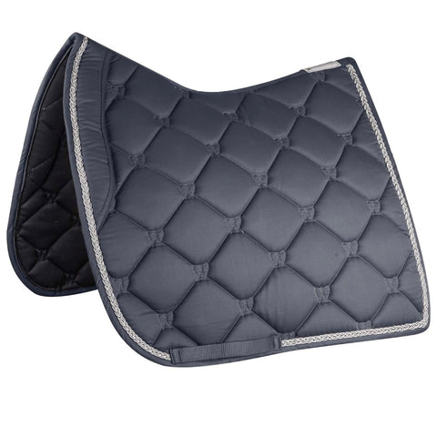 Waldhausen Valencia Night Blue/Silver Dressage Saddle Pad Full