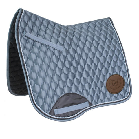 Waldhausen Grenoble Ocean Blue Dressage Saddle Pad Full