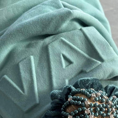 Luxe Embossed Rider Tracksuit Aqua