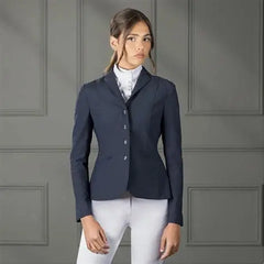 Aubrion Youth Newton Diamante Show Jacket Navy