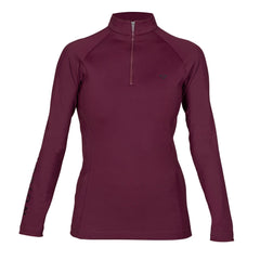 Shires Aubrion Eltar Young Rider Base Layer Black Cherry
