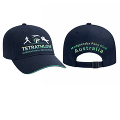 Baseball Cap Pre-Sale TETRATHLON International Exchange Mudgeeraba Pony Club