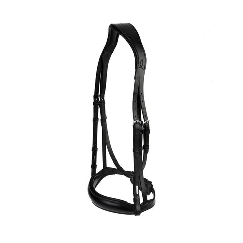 Lumiere Equestrian Customisable Cavesson Black Leather Bridle