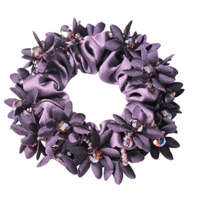 Scrunchie with Flowers