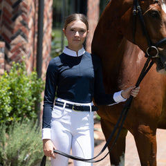 Competition Shirt Long Sleeve Navy