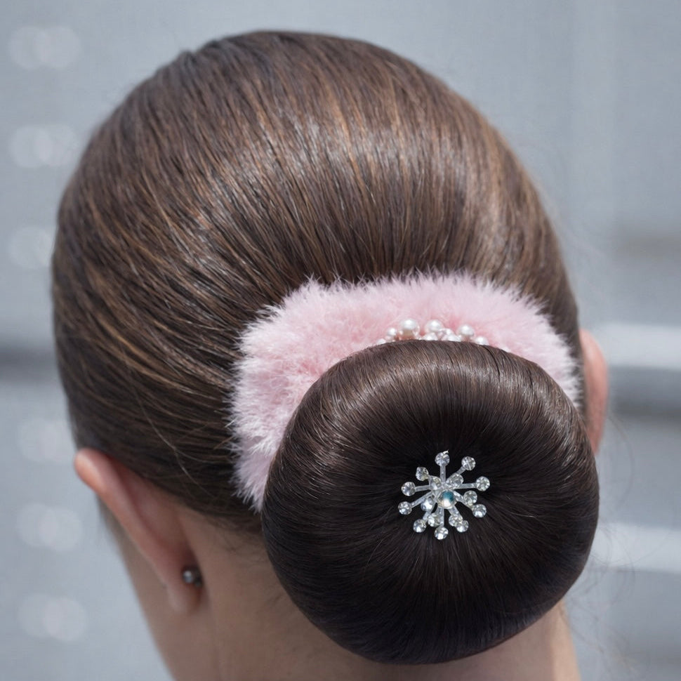 European Style Dressage Bun Kit - Pale Pink