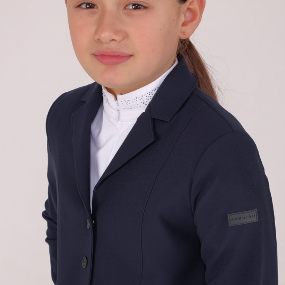 Aubrion GX Diamante Show Jacket Navy YOUTH