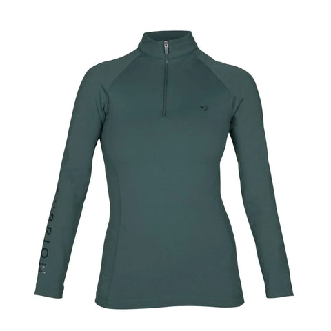 Shires Aubrion Eltar Young Rider Base Layer Green