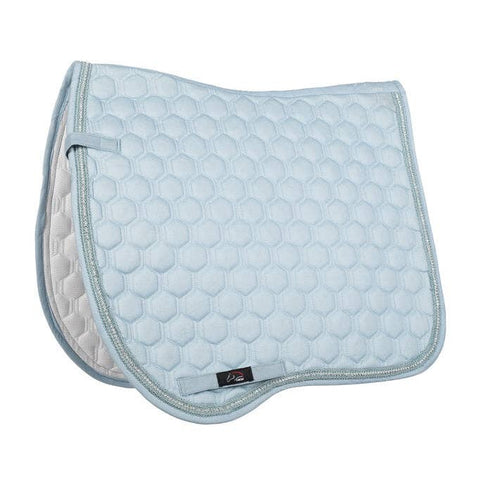 HKM Elisa Saddle Pad GP Light Blue Full