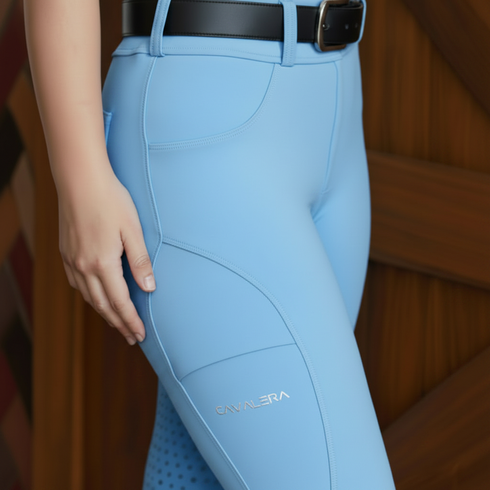 Everyday Riding Tights Sky Blue