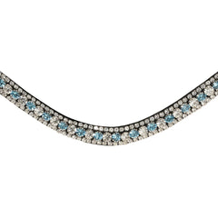 Lumiere Equestrian Baby Blue Crystal Browband