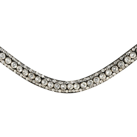 Lumiere Equestrian Solitaire Crystal Browband