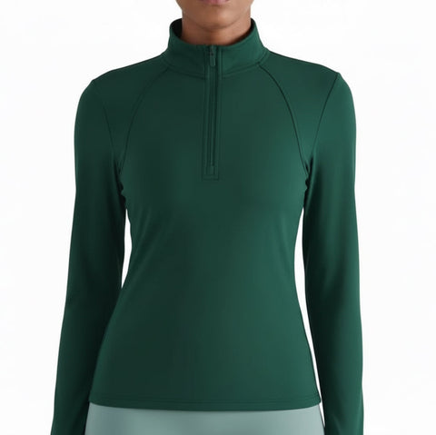 Everyday Long Sleeve Base Layer Dark Green