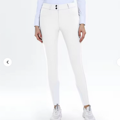 Competition Riding Tights White