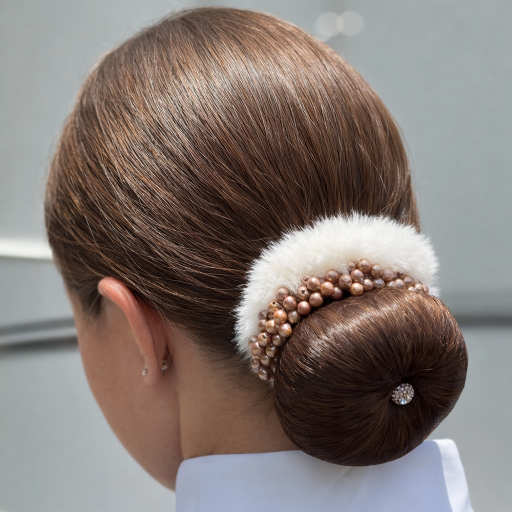 European Style Dressage Bun Kit - Gold