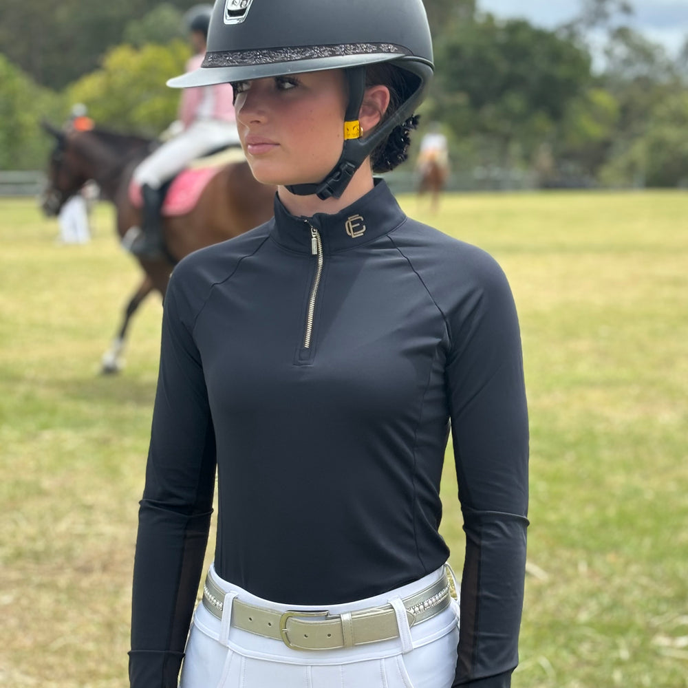 Cavaleira Ultra Light Long Sleeve Base Layer Black