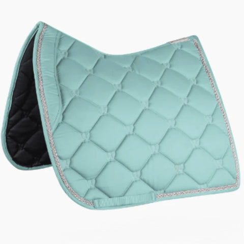 Waldhausen Valencia Mint/Silver Dressage Saddle Pad Full