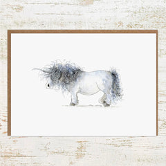 Unicorn Card - A6 Pony Greetings Card / Birthday Card by Pony Nut Gifts