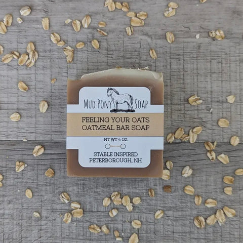 Mud Pony Soap Feeling Your Oats Bar Soap - Grey Horse Candle Co
