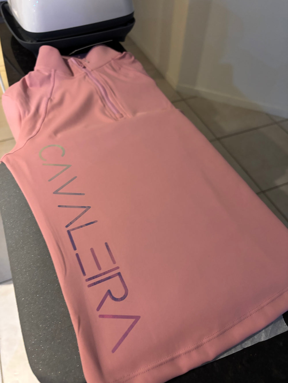 Ladies Everyday Short Sleeve Base Layer Light Pink