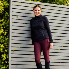 Ladies Cargo Riding Tights Merlot