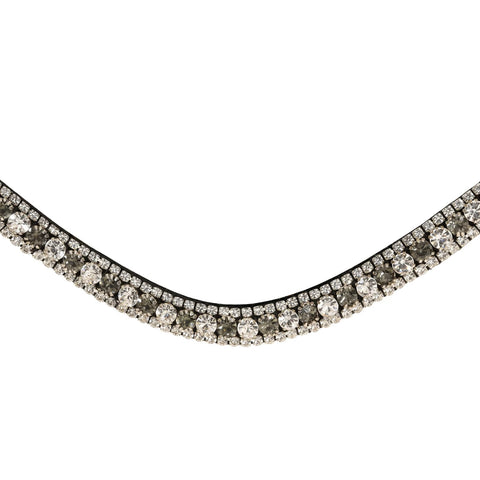 Lumiere Equestrian Silver Crystal Browband