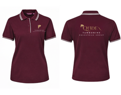 QI3DE MENS Polo Maroon TEG