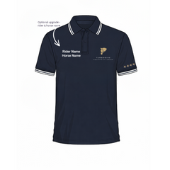 QI3DE MENS Polo Navy TEG