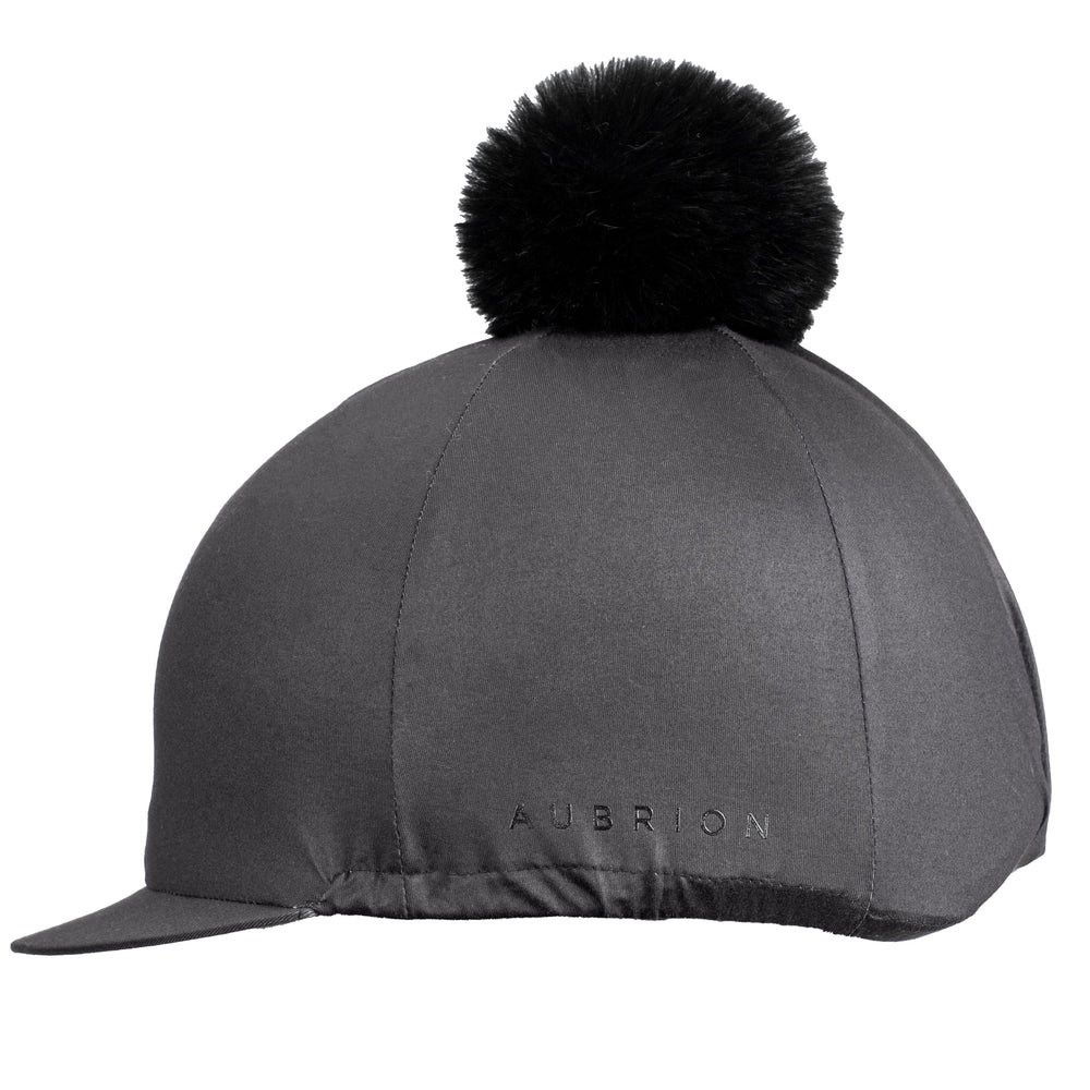 Shires Aubrion Eltar Hat Silk Helmet Cover Black
