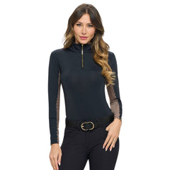 Signature Dancing Equestrian Baselayer Black/Tan