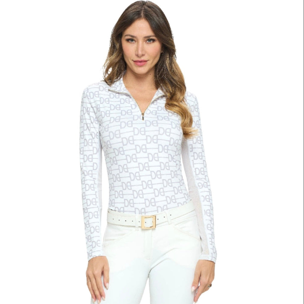 Signature Dancing Equestrian Sunshirt Silver
