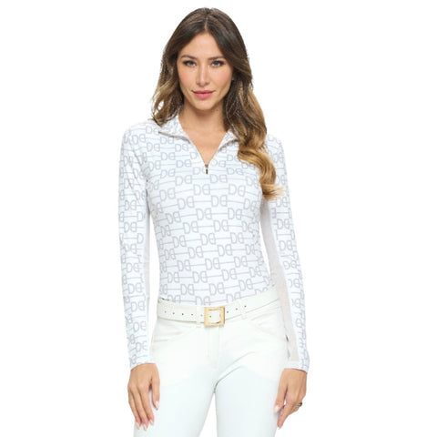 Signature Dancing Equestrian Sunshirt Silver