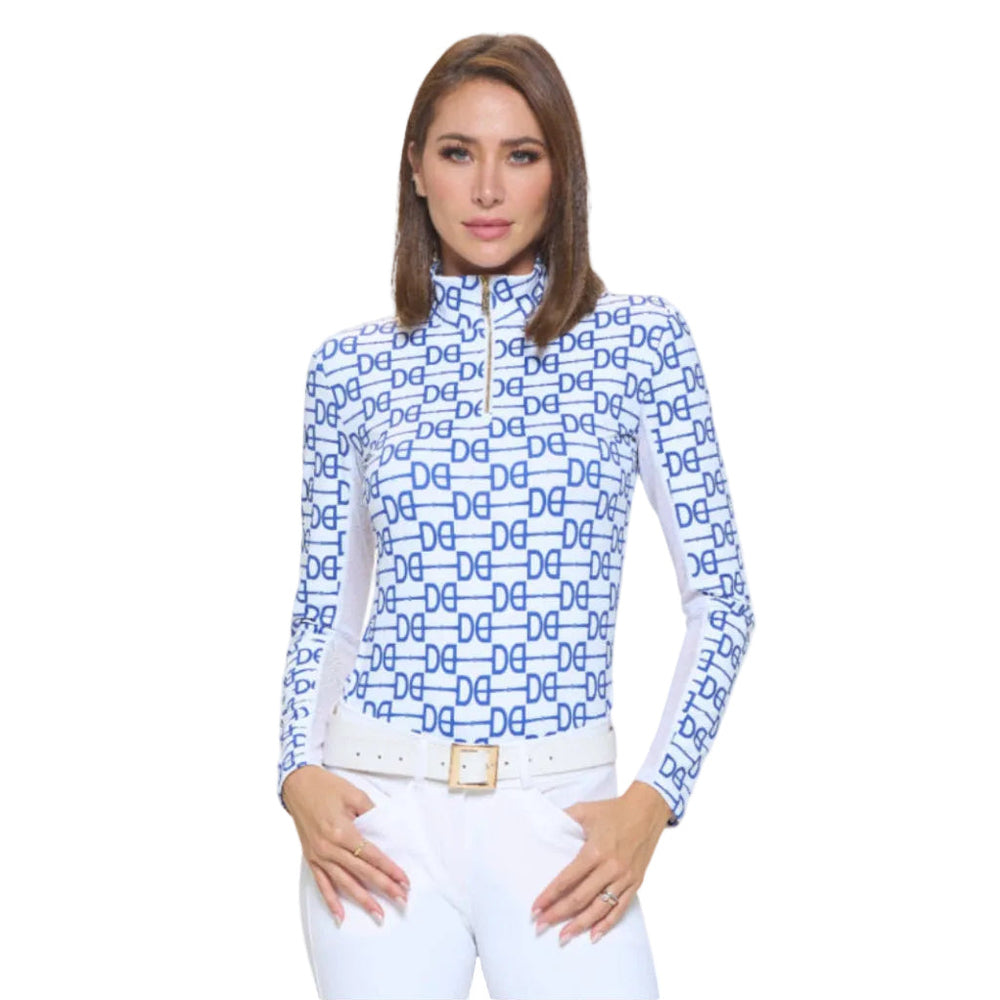 Signature Dancing Equine Sunshirt Nautical Blue