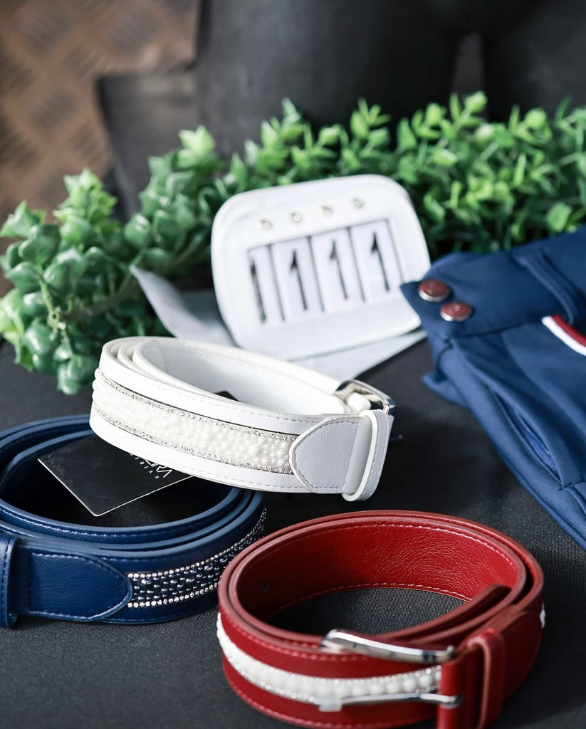 Belts on trade dsplay