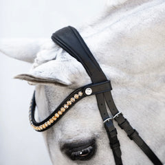 Lumi-Pony 'Iddy Biddy Bitless' Brown Leather Bridle PONY