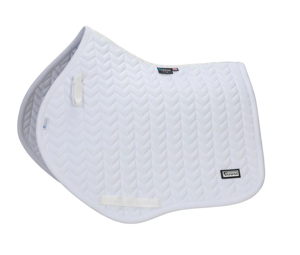 ARMA Elegance 3.0 Jump Saddlecloth White