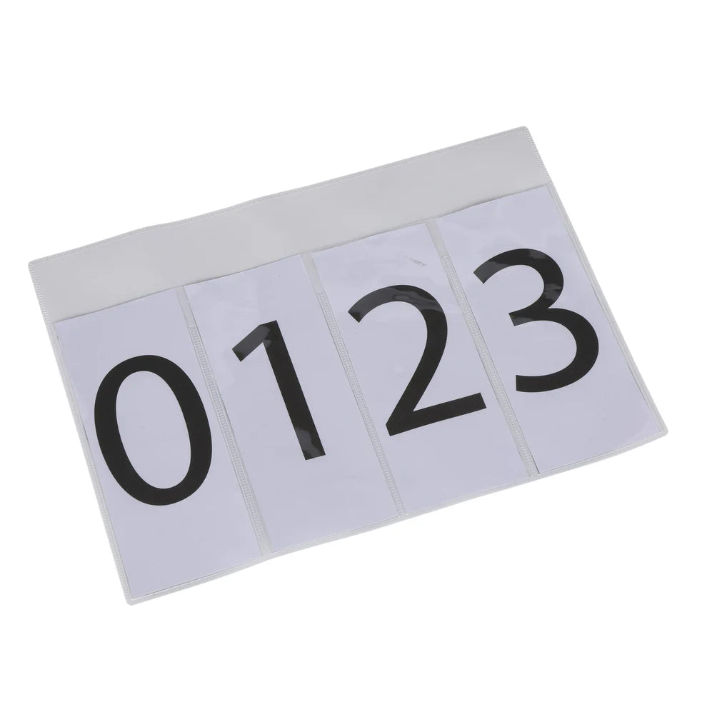 Shires Eventing Back Number Holder XC Bib Numbers (Numbers Only)