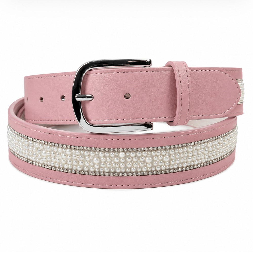 Limited Edition Equestrian Belt - Pink Lustre Pearl