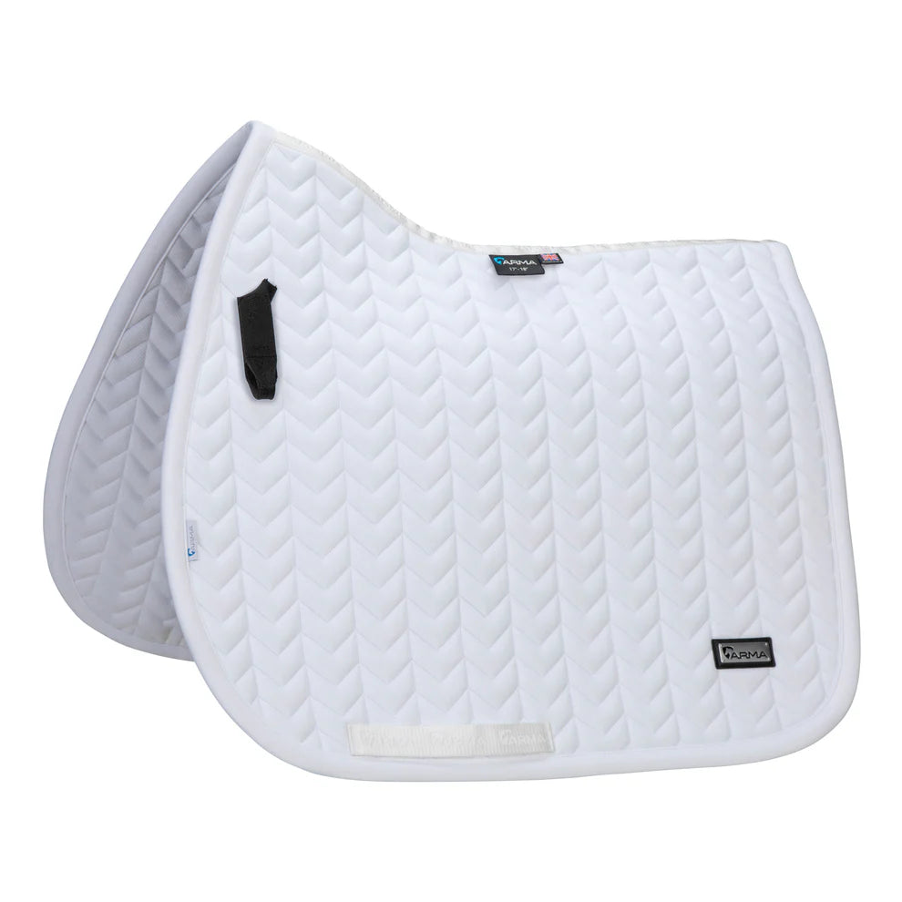 ARMA Elegance 3.0 GP Saddlecloth White