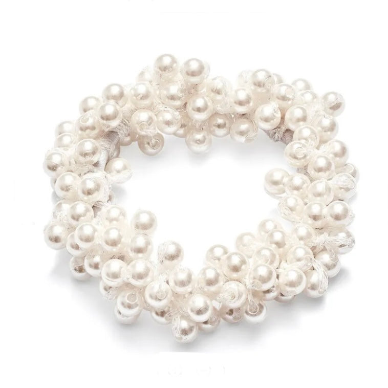 Pearl Hair Scrunchie